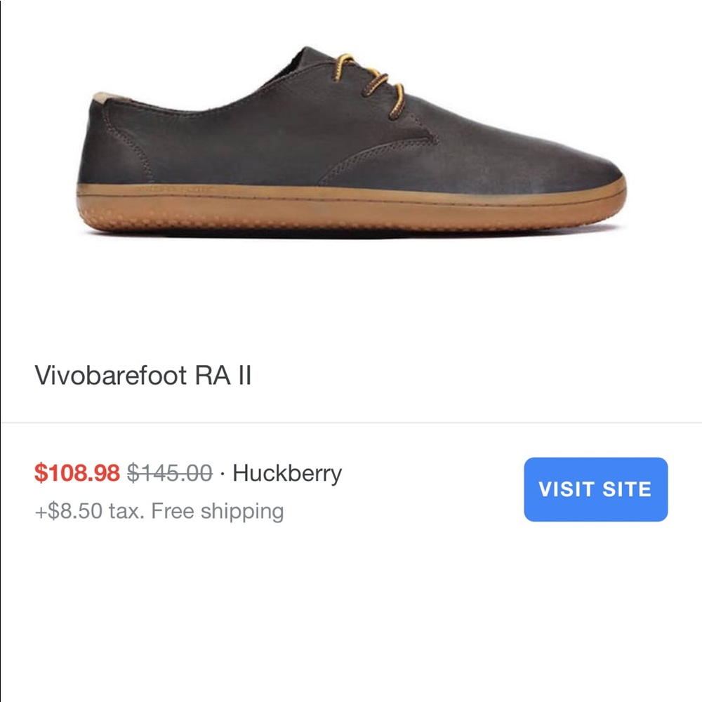 Vivo barefoot brown Leather